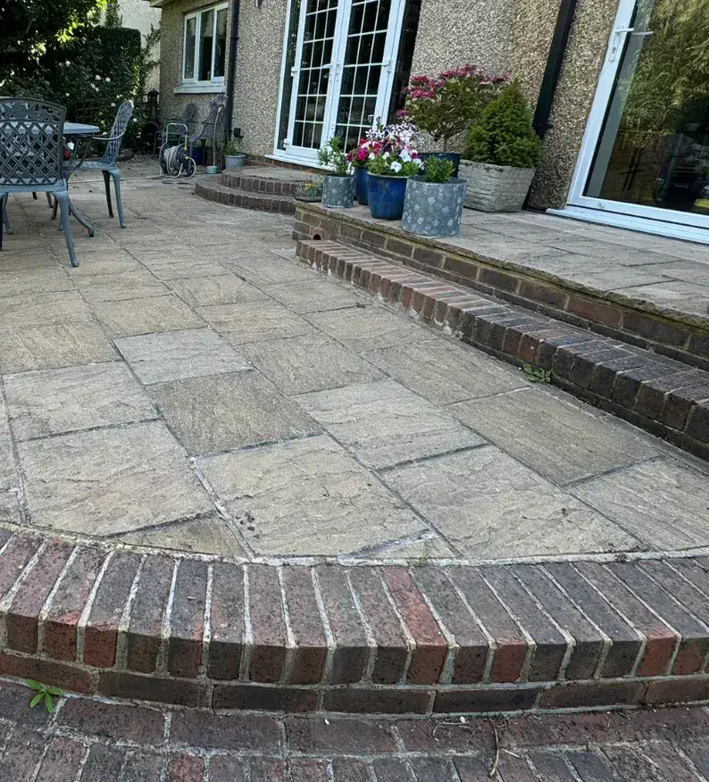Before — roof moss removal and soft washing in Kent
