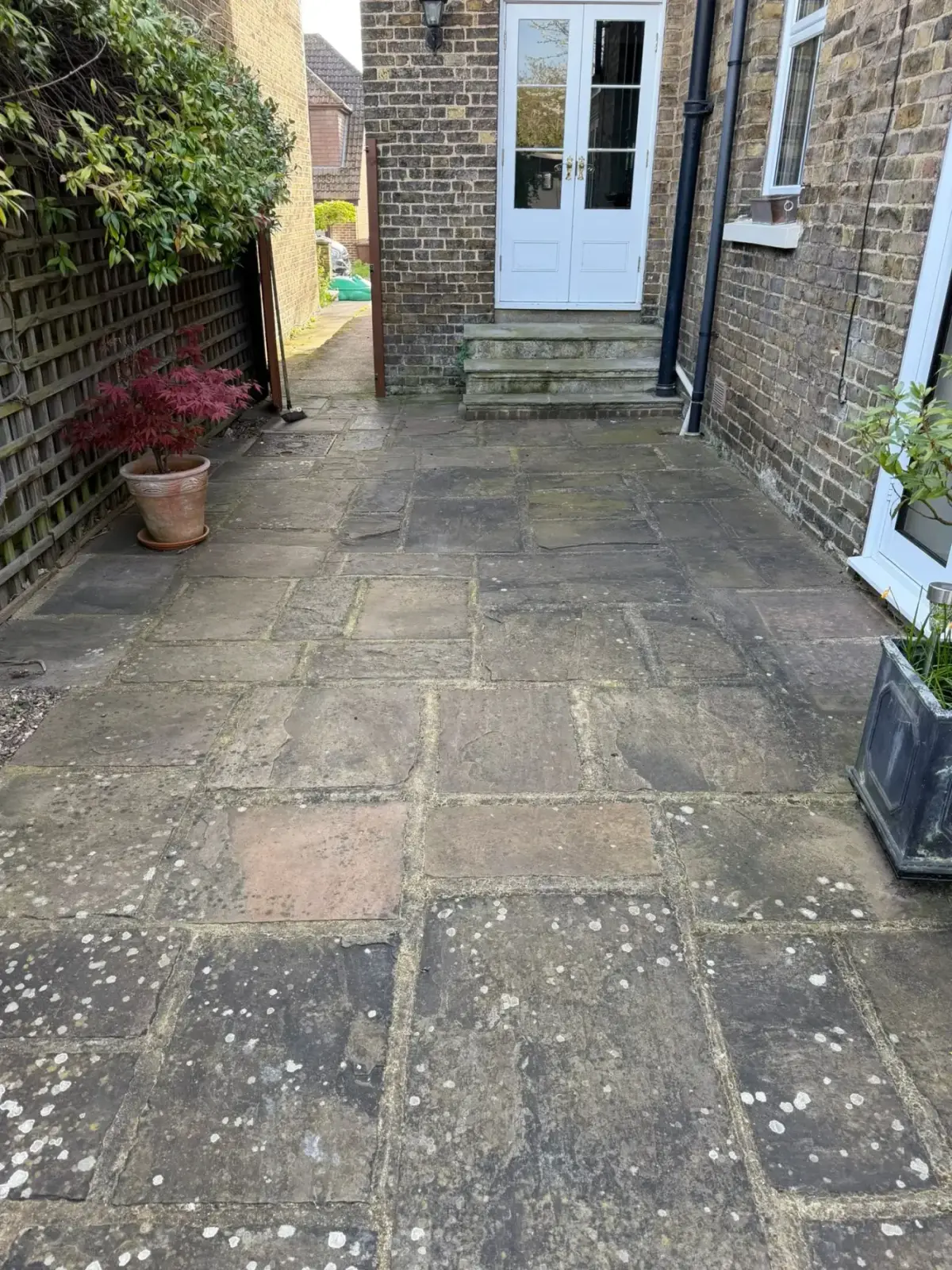 Before — front driveway deep clean, Sittingbourne