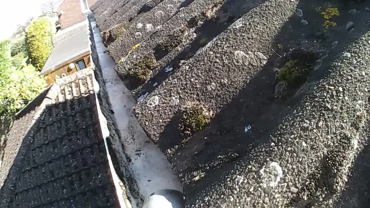 Before — commercial paving pressure wash by Blast Off Cleaning